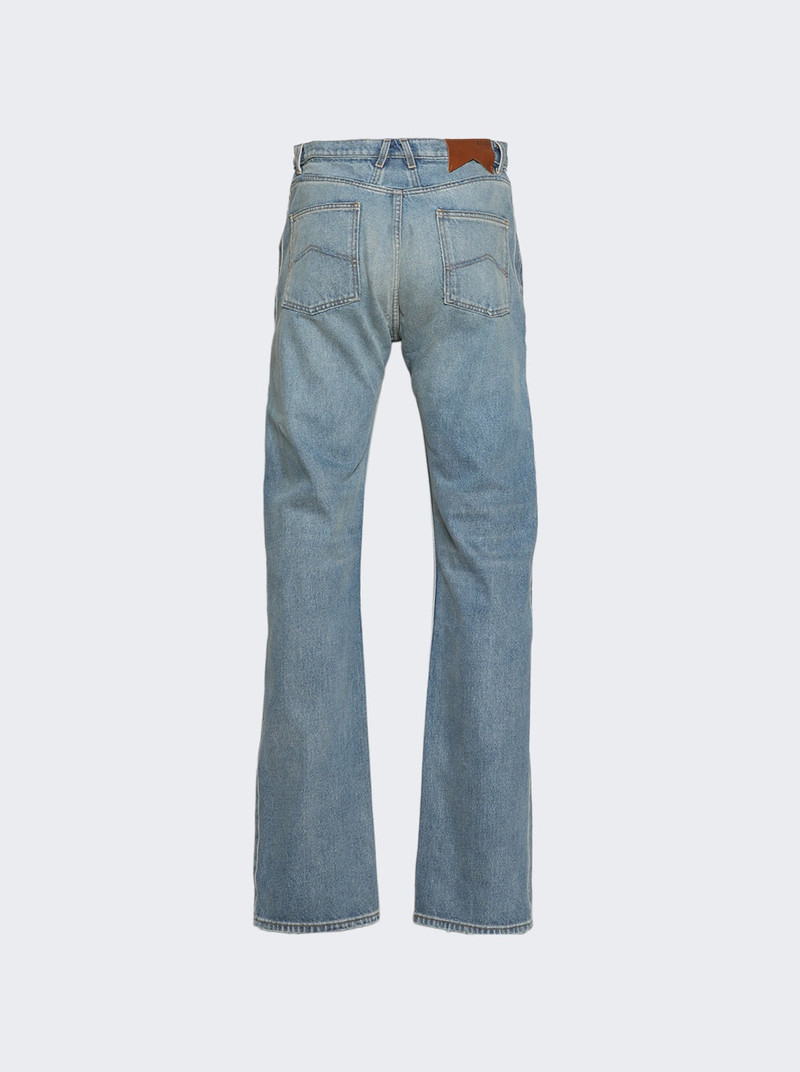 Rhude 90s Traxedo Denim Jeans Woodland White outlook