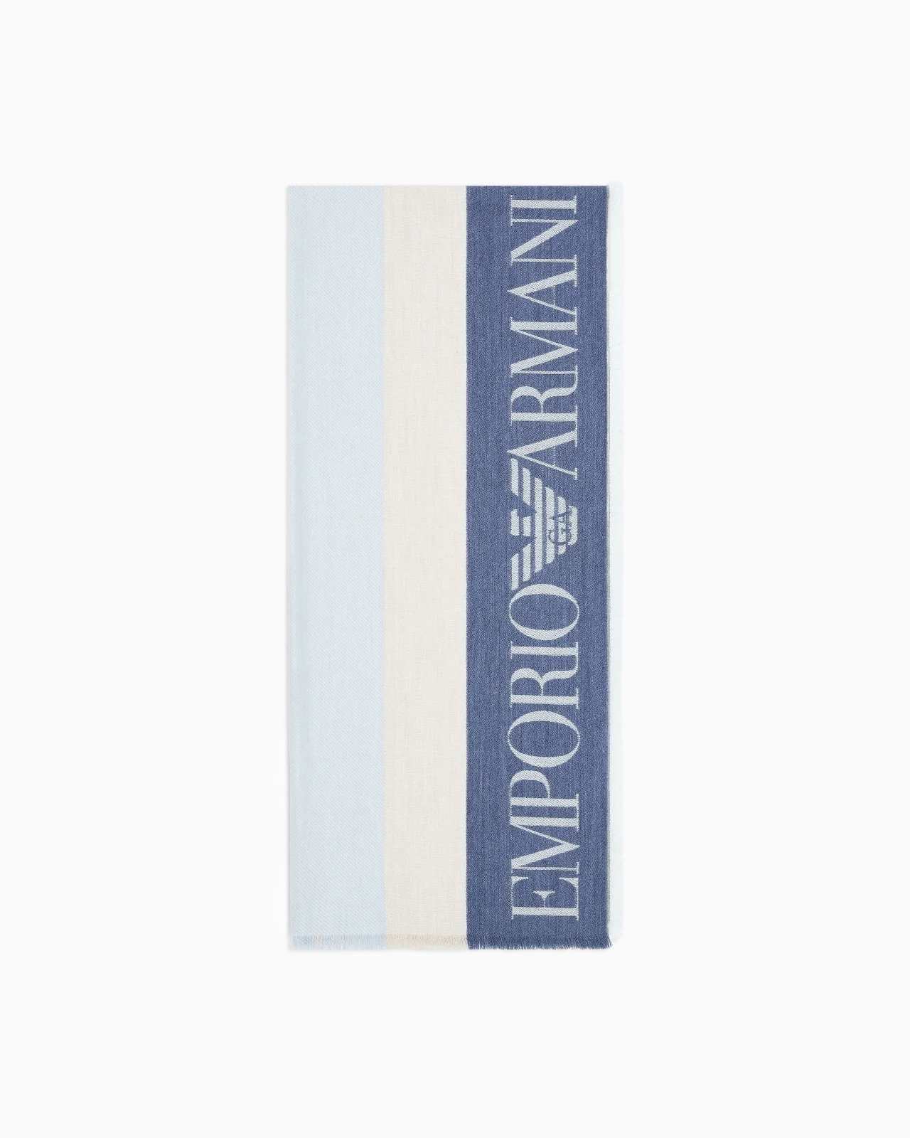 STOLE WITH MULTICOLOURED VERTICAL BANDS - 1