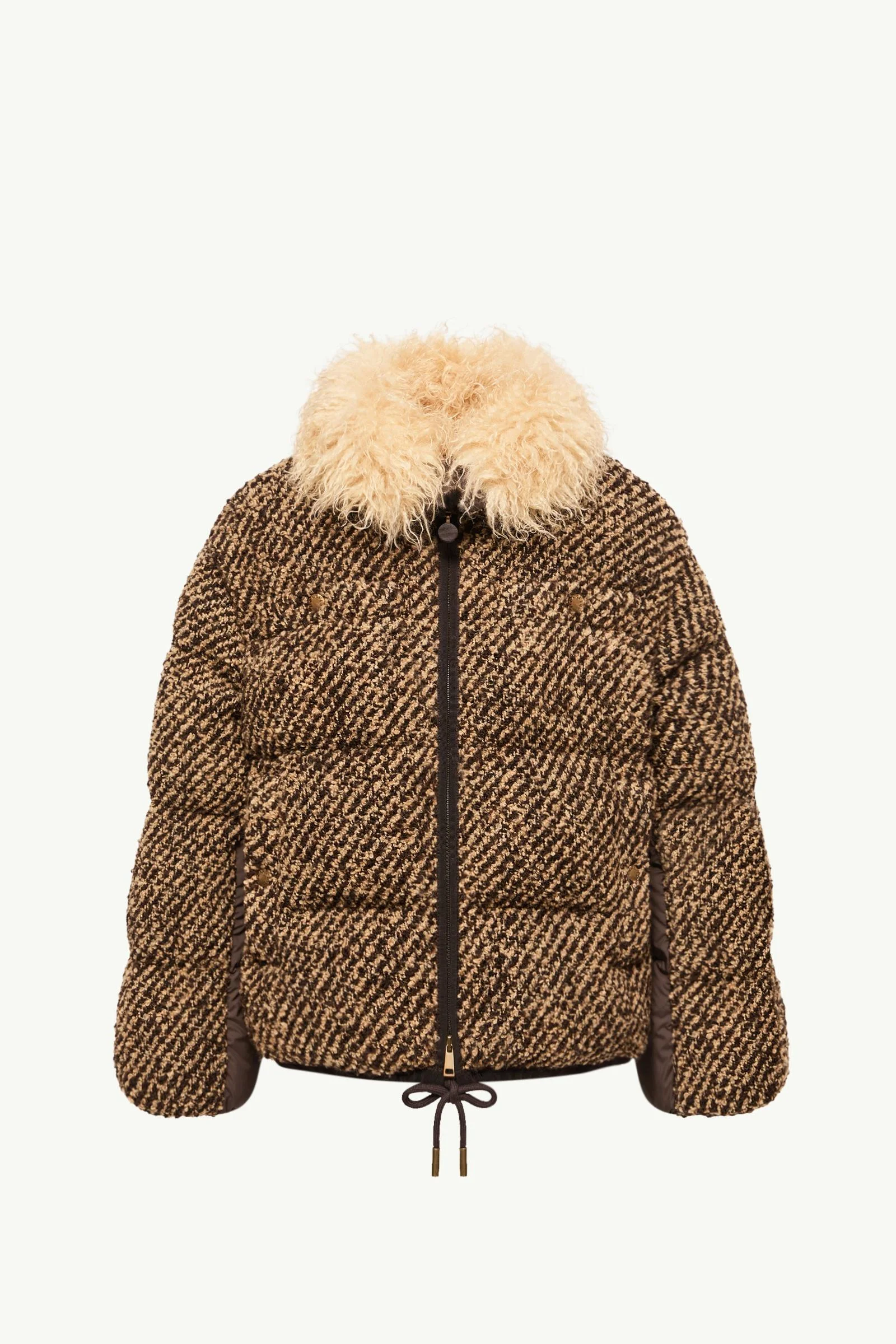 Dynamique Bouclé Short Down Jacket - 1