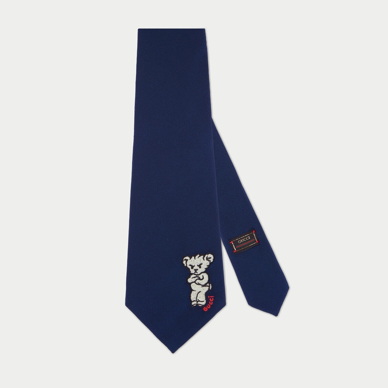 Gucci HA HA HA silk tie 1