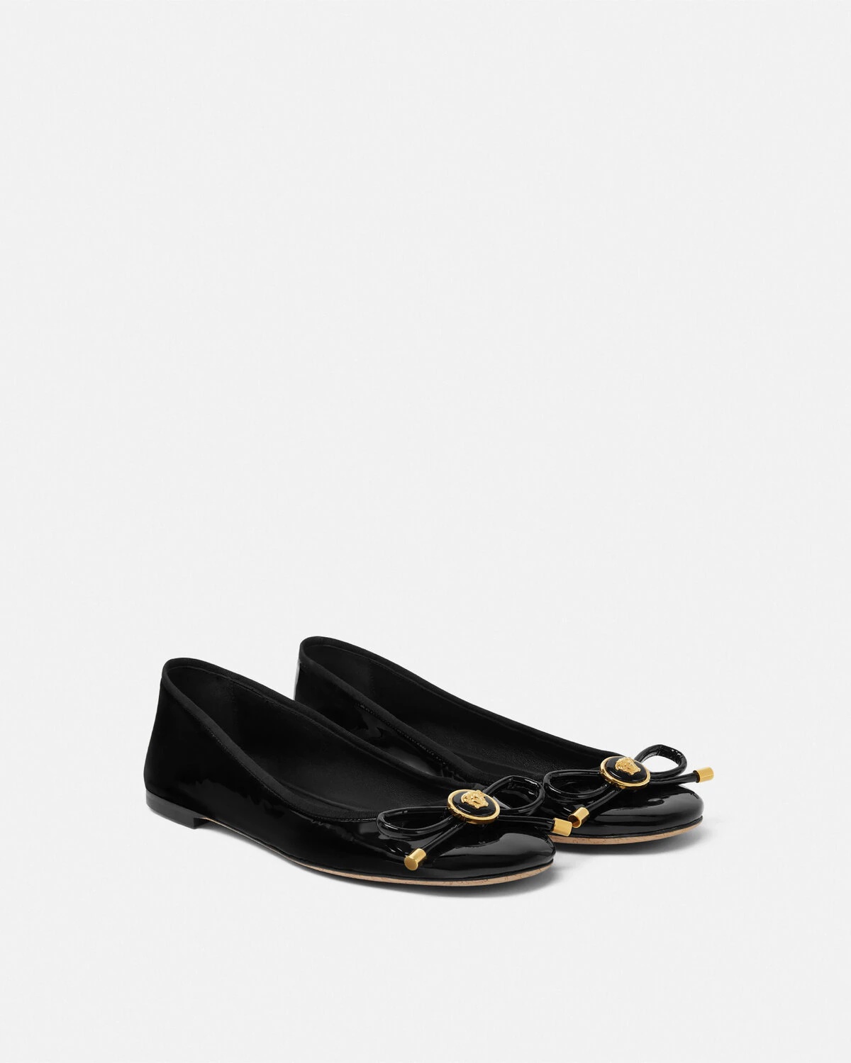Opera Bow Patent Ballerinas - 2