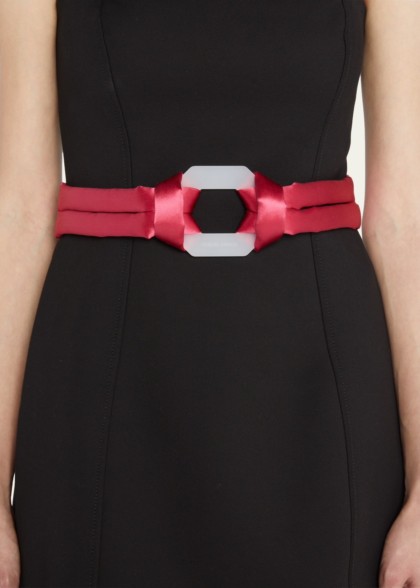 Octagon Satin Belt - 2