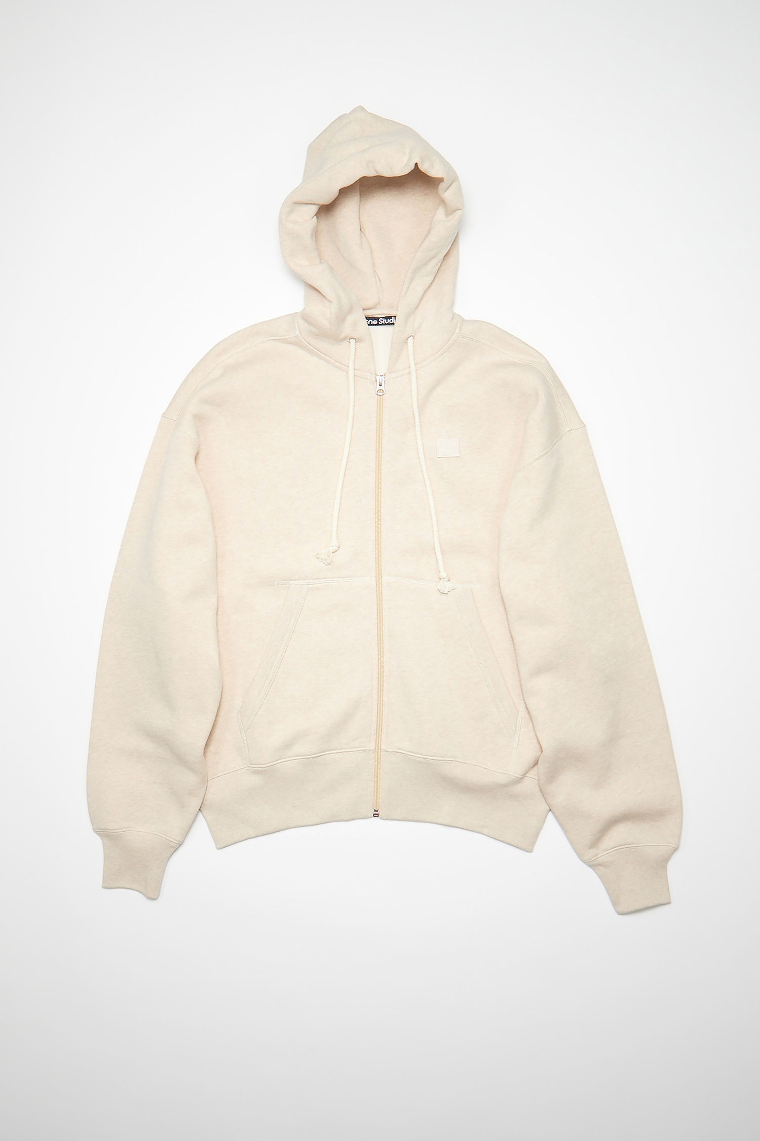 Hooded sweatshirt - Oatmeal melange - 4