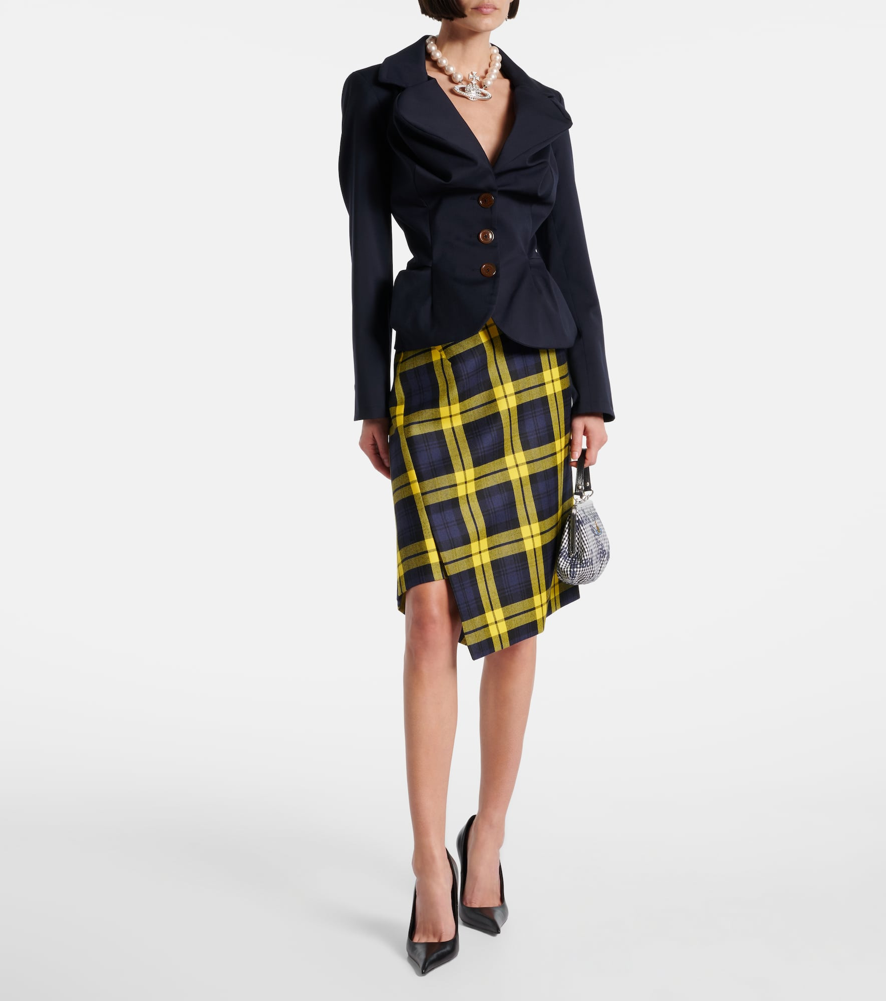 Infinity virgin wool miniskirt - 2