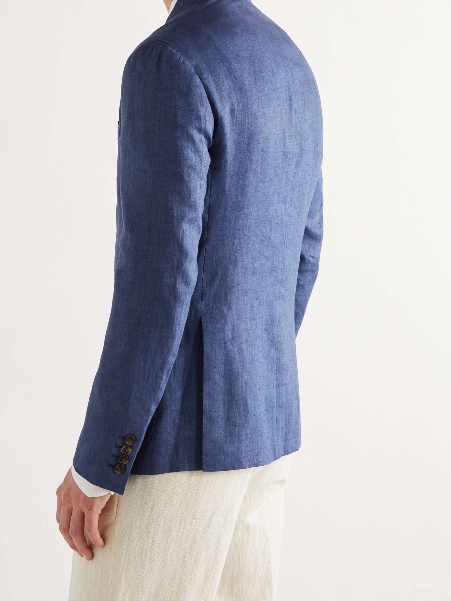 Rain System Linen Blazer - 4