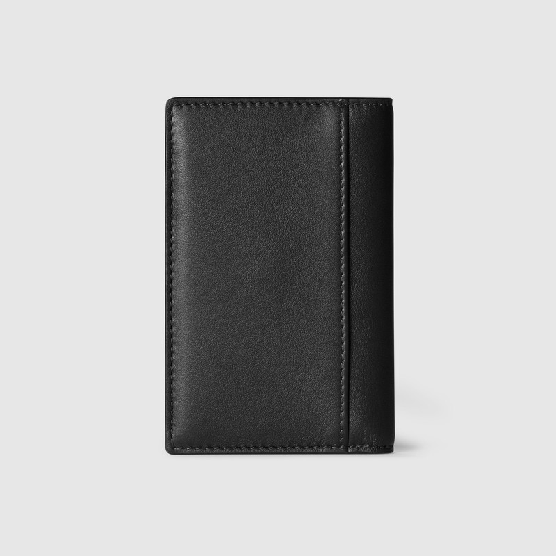 GG Emblem bi-fold embossed card case 4