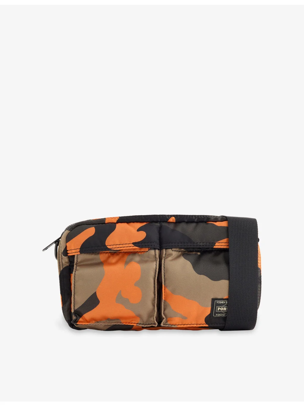 Camo Nylon-Shell Cross-Body Bag - 1