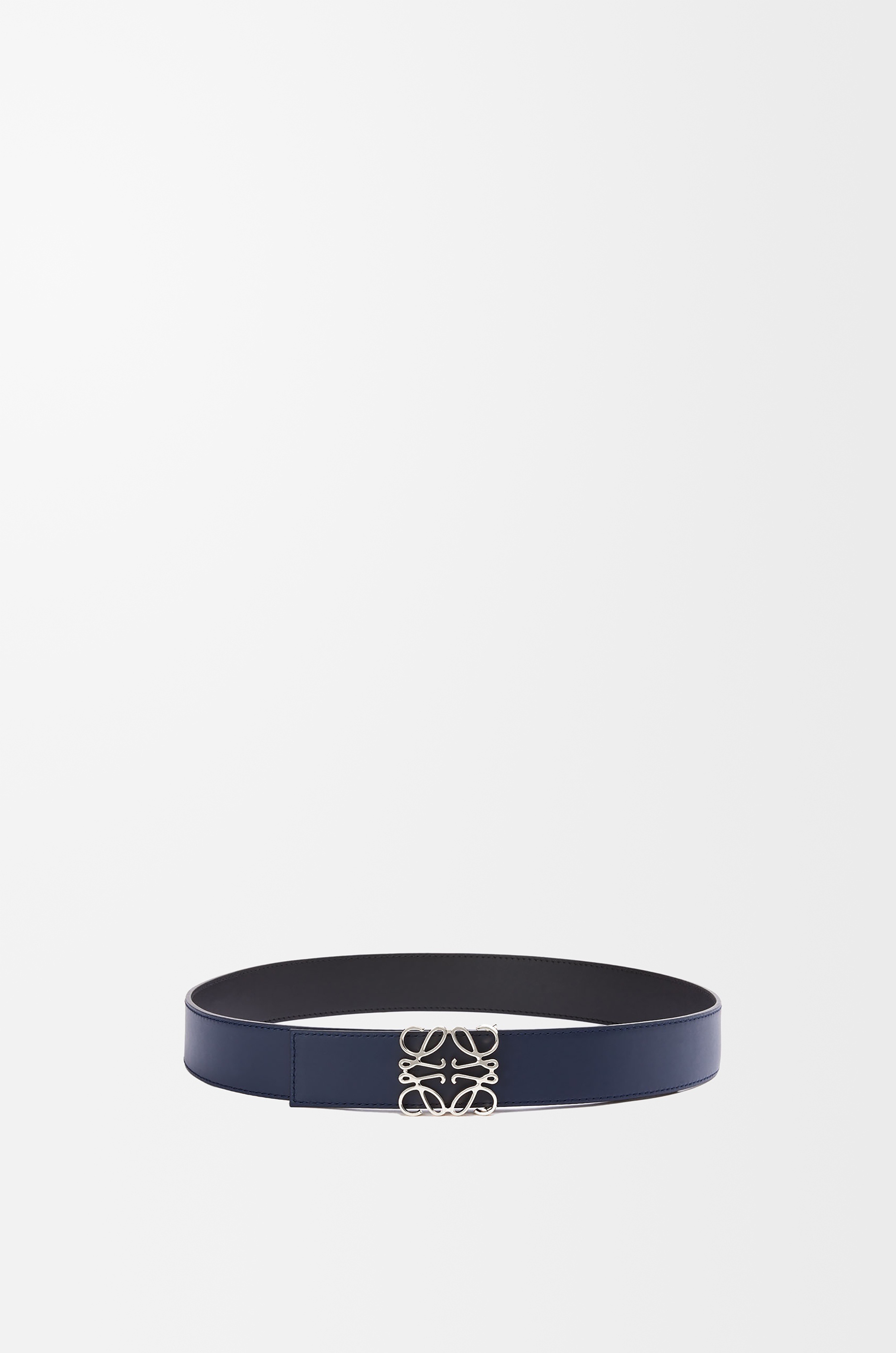 Reversible Anagram belt in smooth calfskin - 2