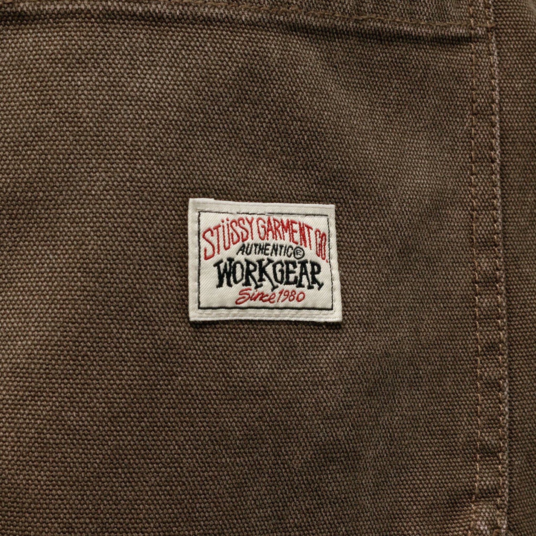 WASHED CANVAS WORK SHORT - 3