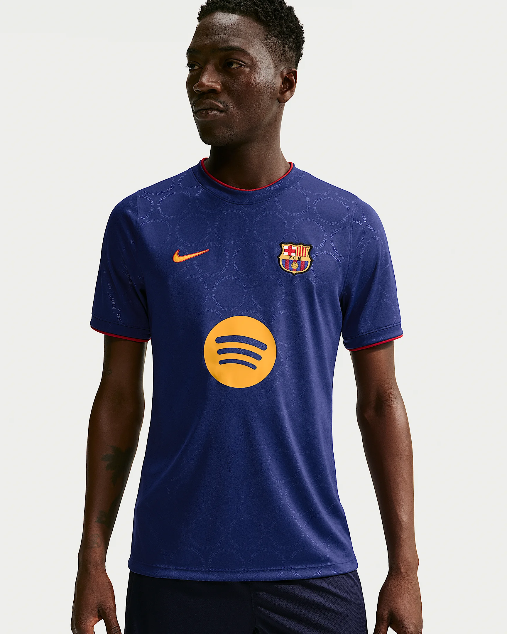 FC Barcelona Third Men's Nike Dri-FIT Soccer Pre-Match Top - 1