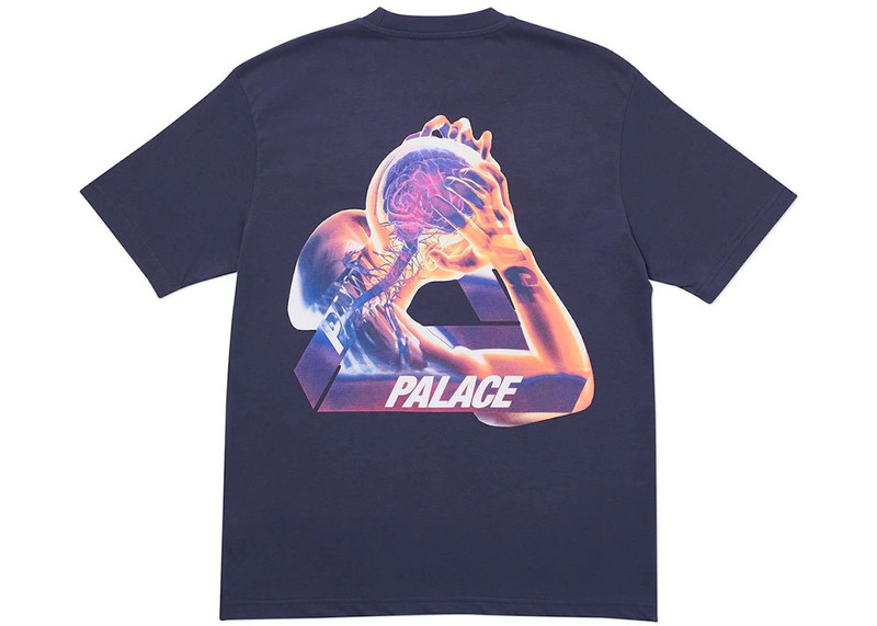 PALACE Palace Tri-Gaine T-Shirt Navy outlook
