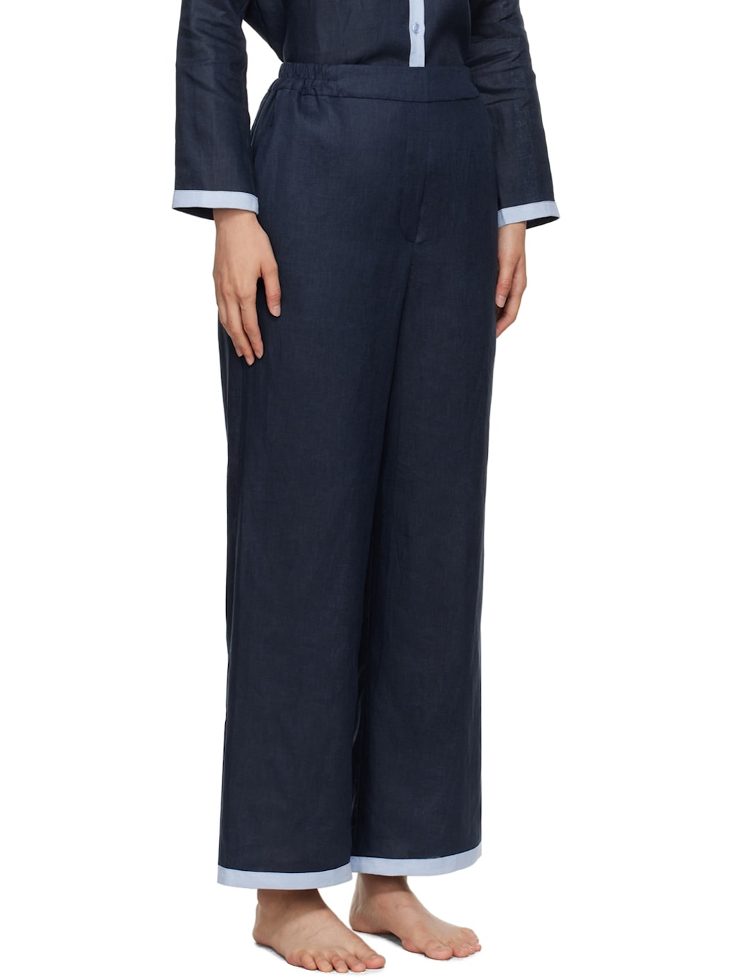 Navy Garrick Trousers - 2