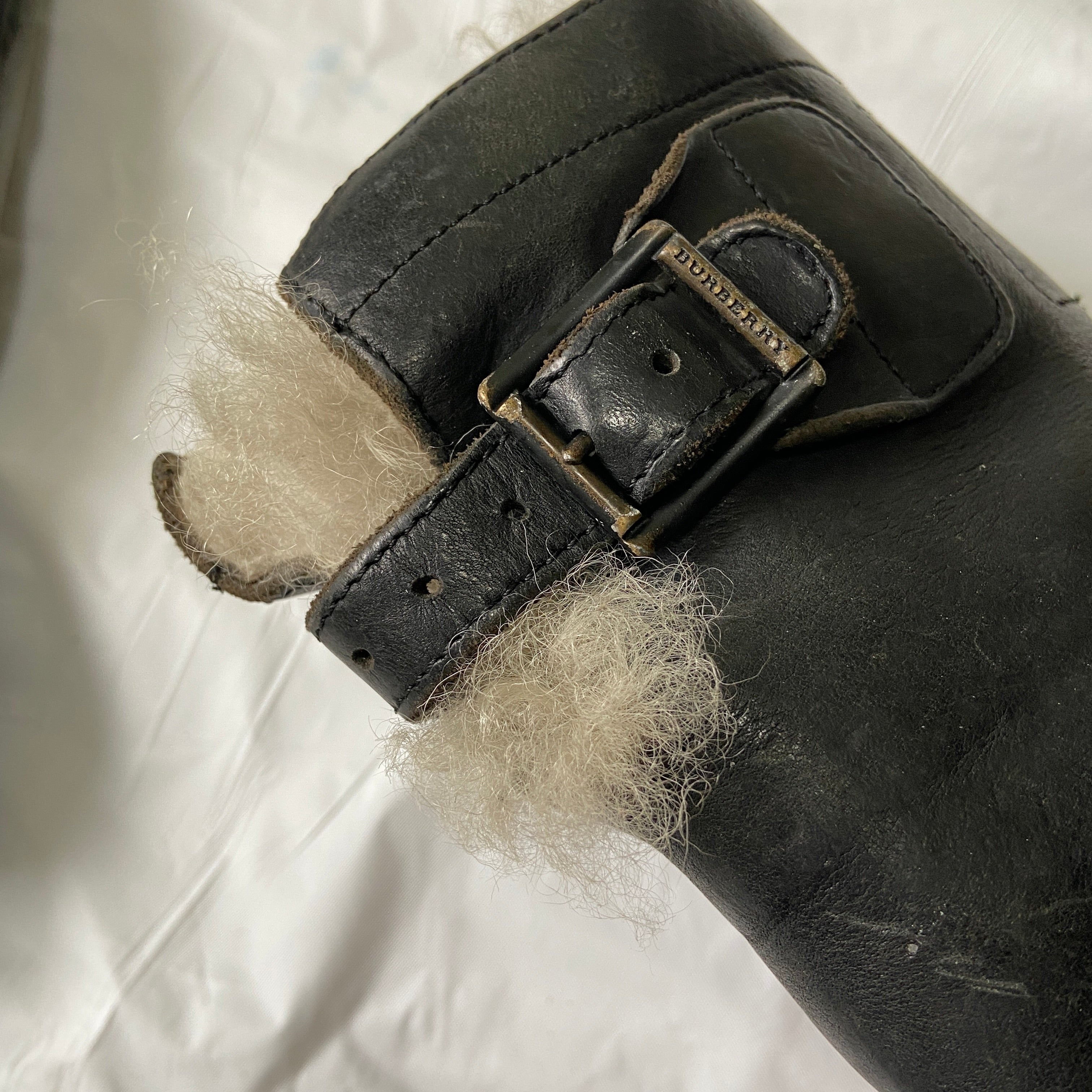 zOthers - Burberry Prorsum aw10 shearling leather boots 41 - 7