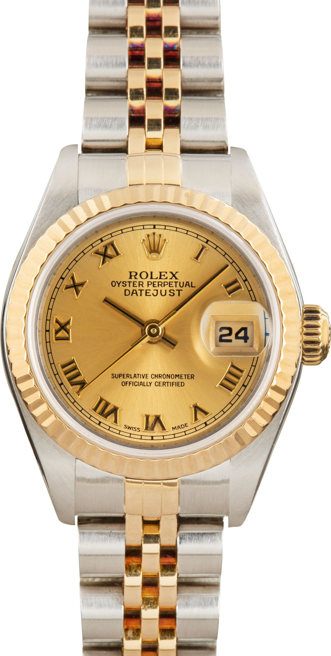 Pre-Owned Rolex Datejust 79173 Champagne - 1