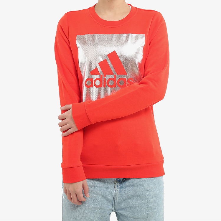 (WMNS) adidas G Crew Foil Bos 'Red' BS3241 - 2
