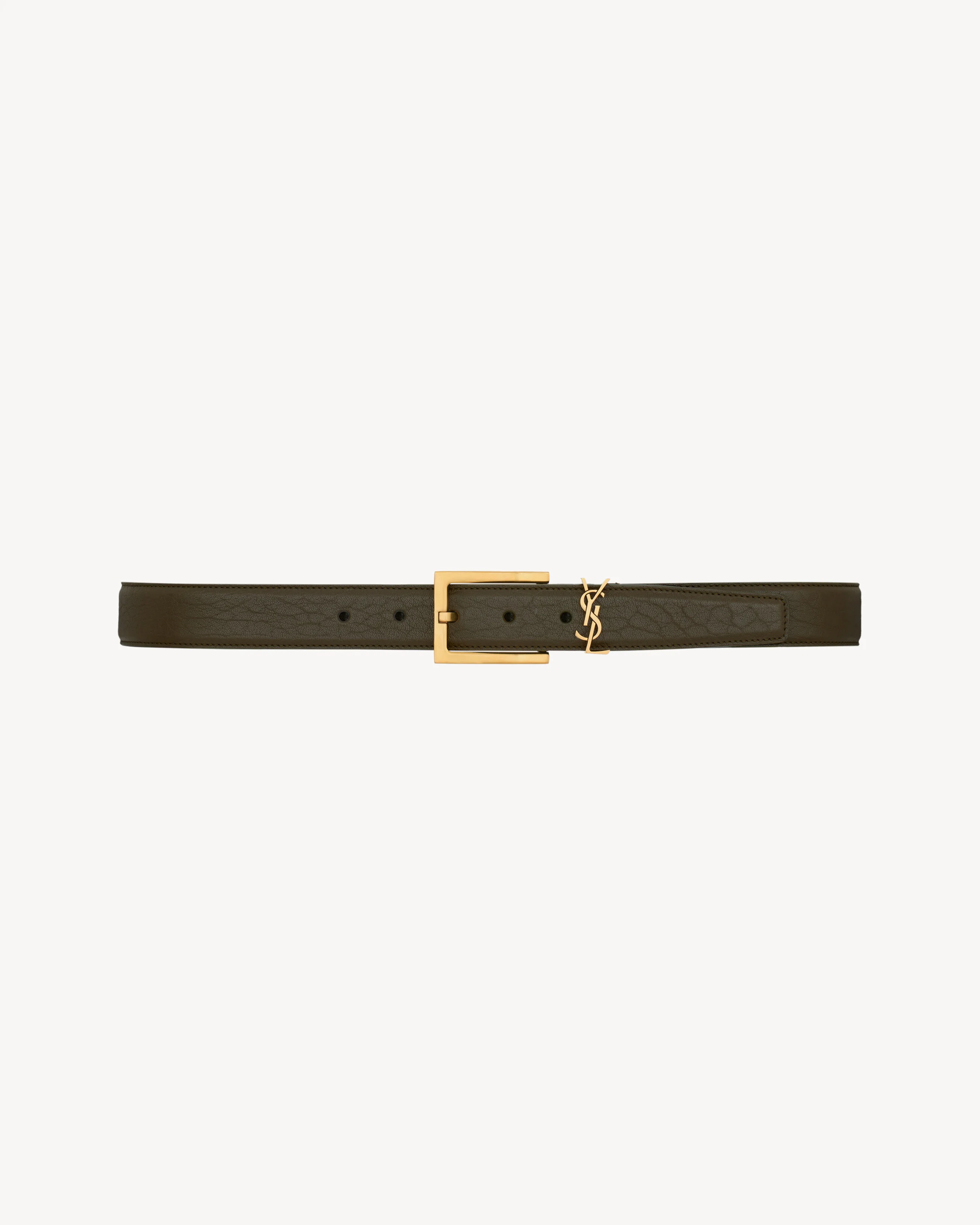 CASSANDRE BELT IN GRAINED LAMBSKIN - 1