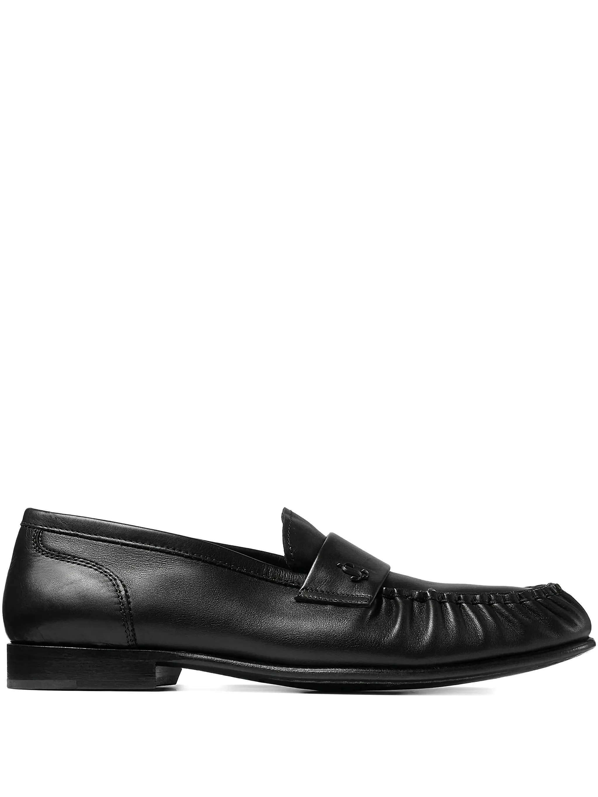 Ellis logo-plaque loafers - 1