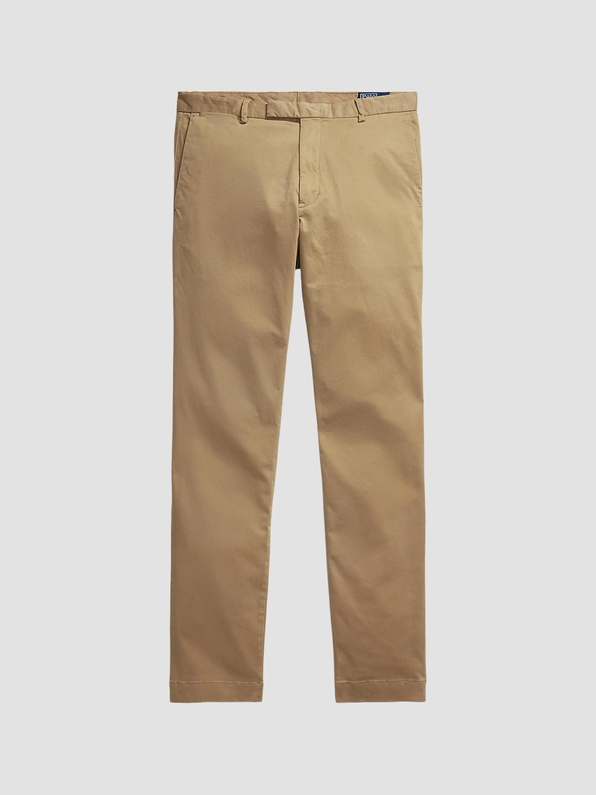 Men's Slim-Fit New England Sateen Chino Pants - Khaki Hill - 1