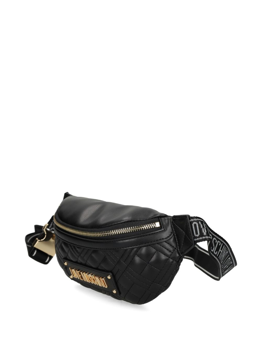 quilted logo belt bag - 2