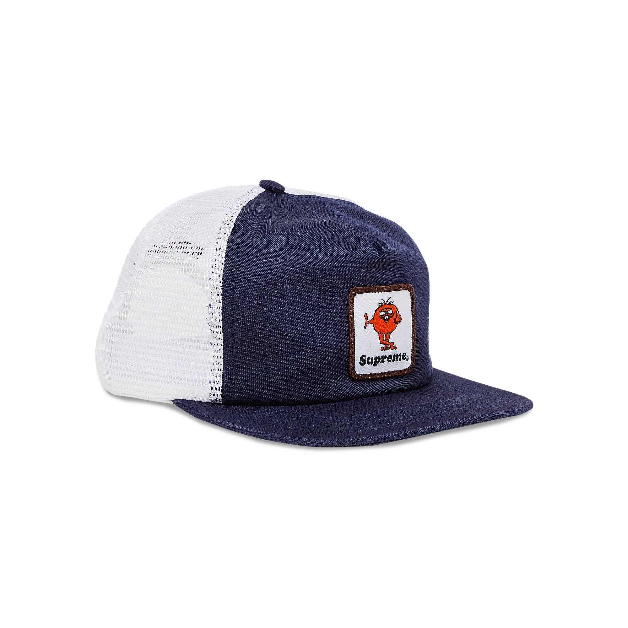 Supreme Supreme Camacho Mesh Back 5-Panel 'Navy' | REVERSIBLE