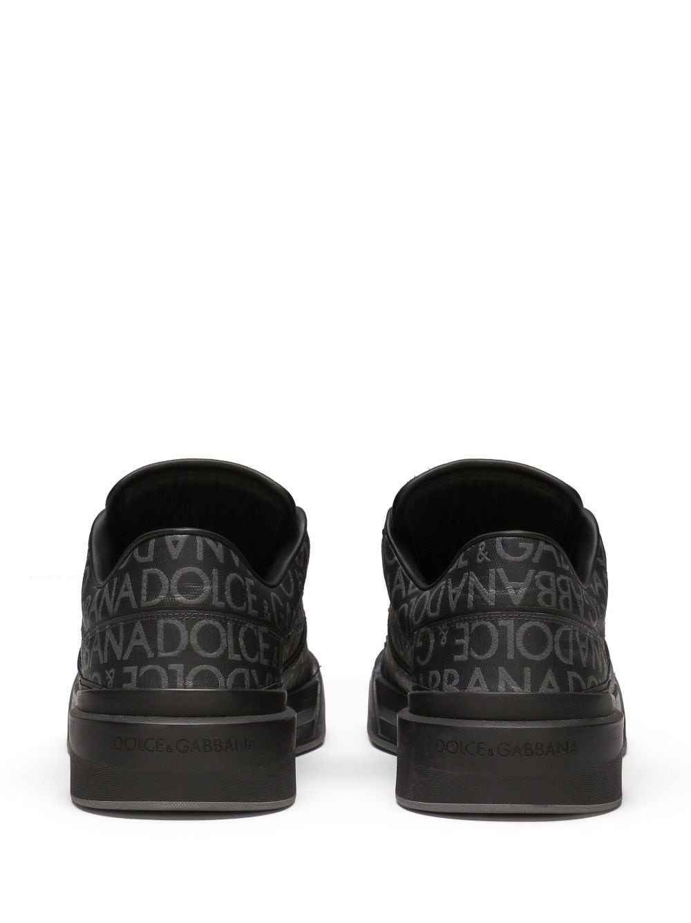 New Roma coated-jacquard sneakers - 3