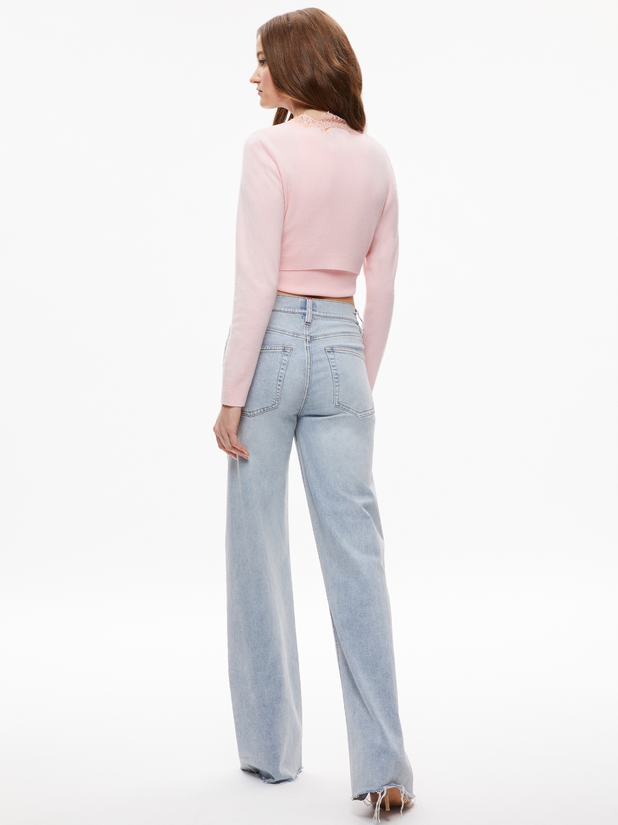 UMA LACE TRIM CARDIGAN - 3