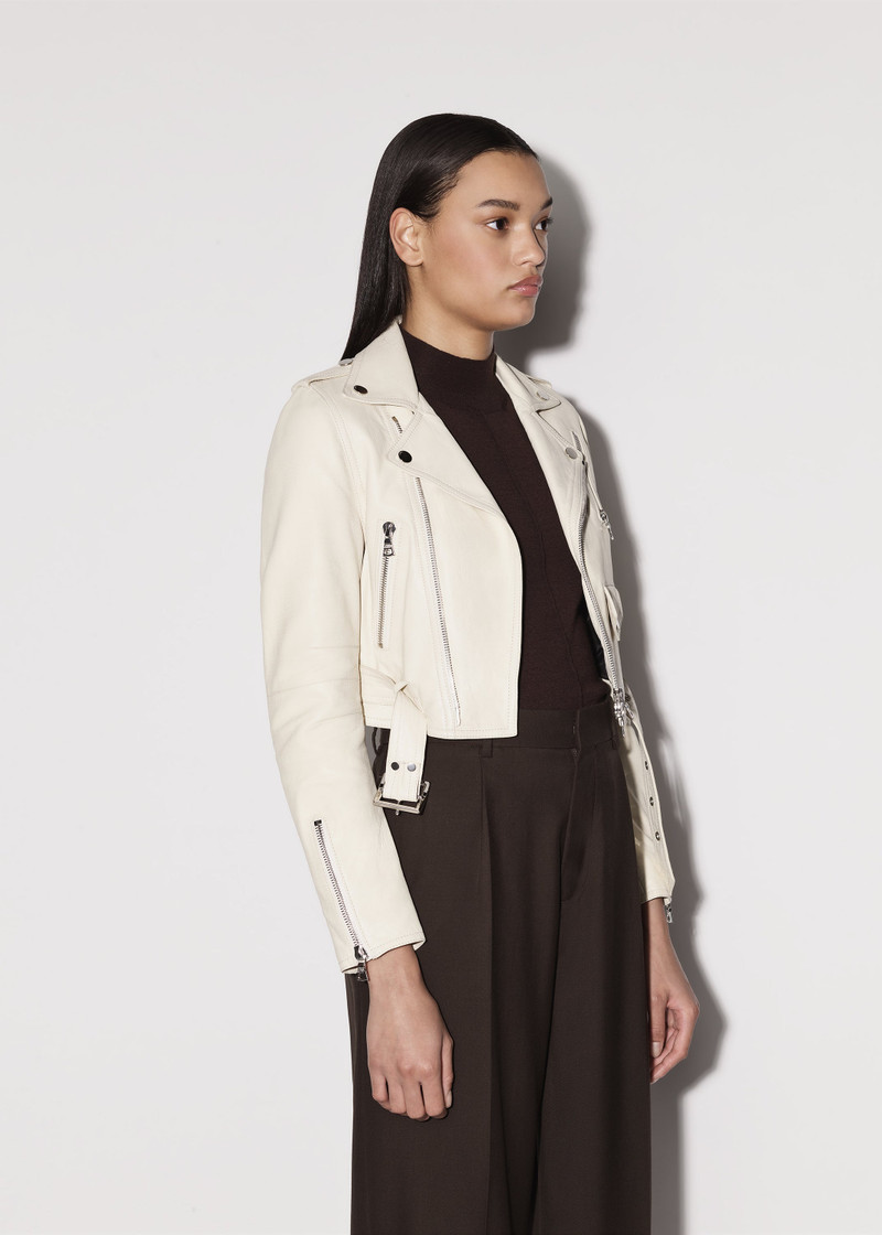 LEATHER BIKER JACKET 6