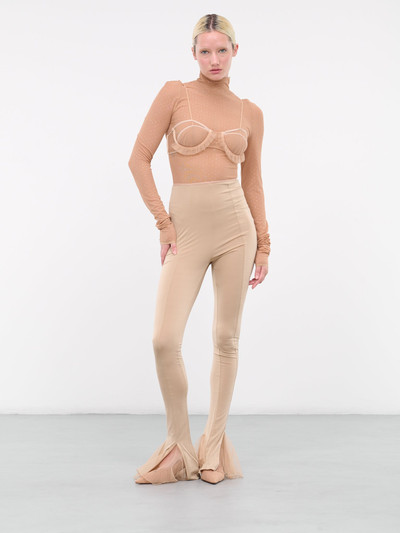 NENSI DOJAKA Cut-Out Glitter Bodysuit outlook