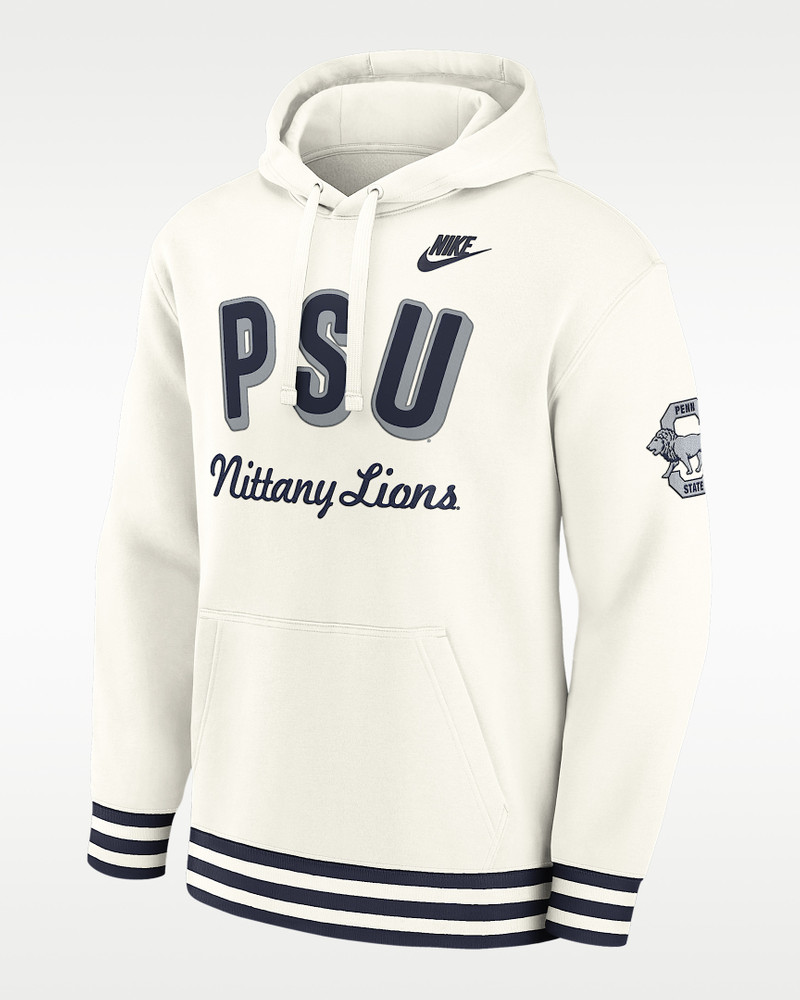 Penn State Legacy Retro Men’s Nike College Pullover Hoodie 1