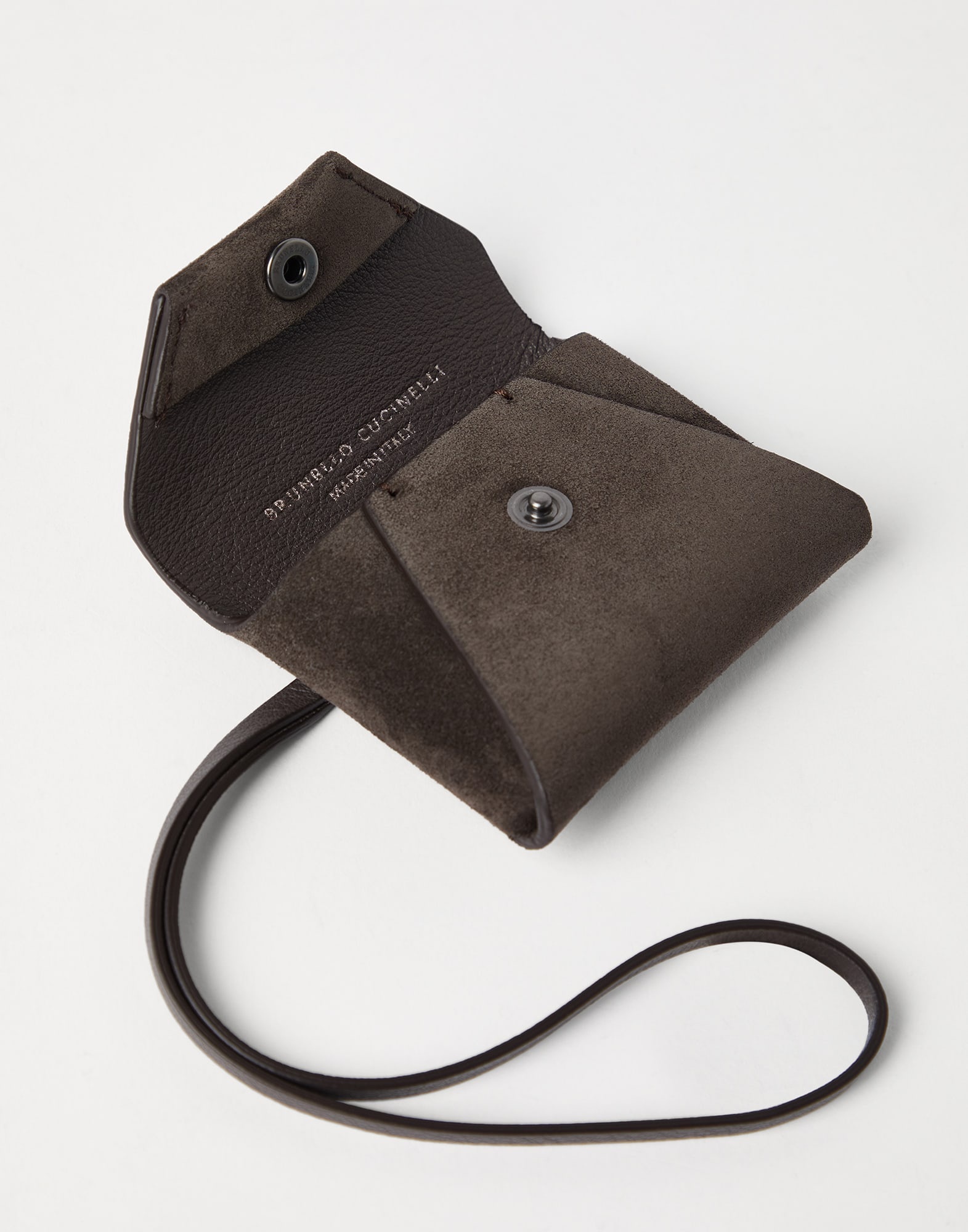 Suede bag charm - 2