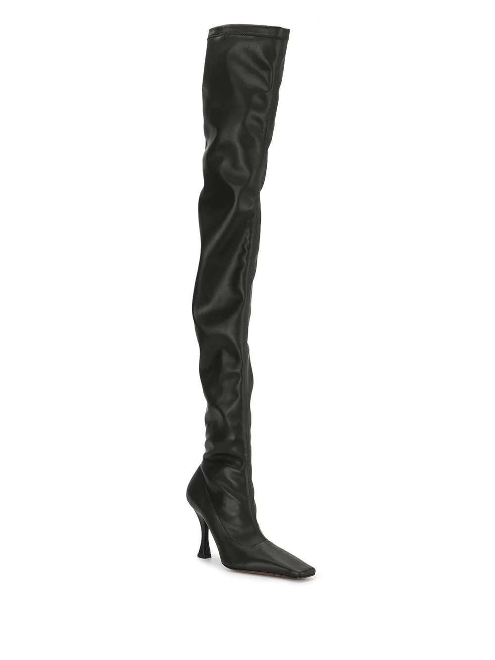 ruched over the knee boots - 2