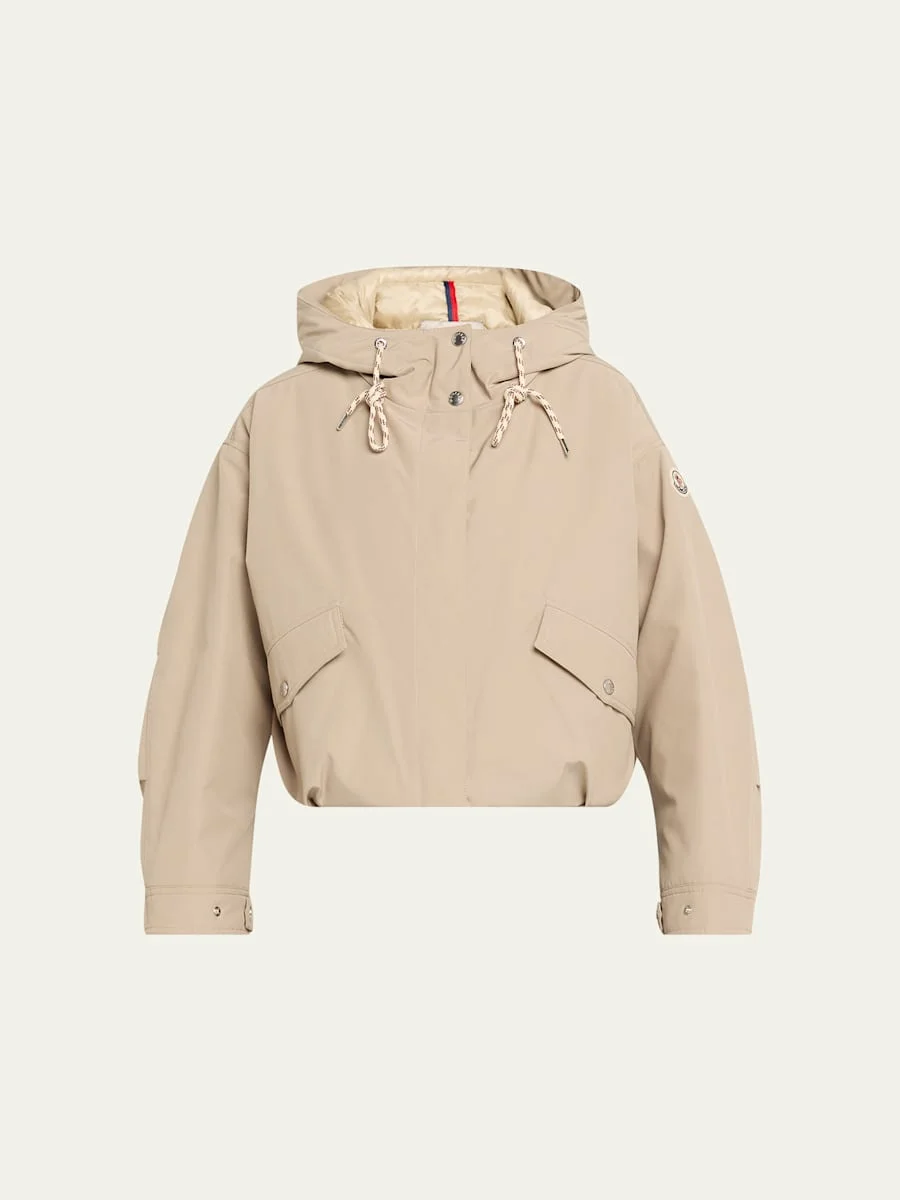 Eucalyptus Water-Repellent Hooded Jacket - 1