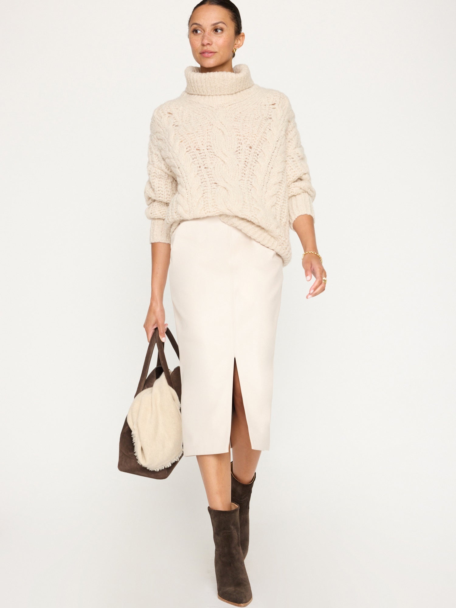 The Elden Cable Knit Sweater - 8