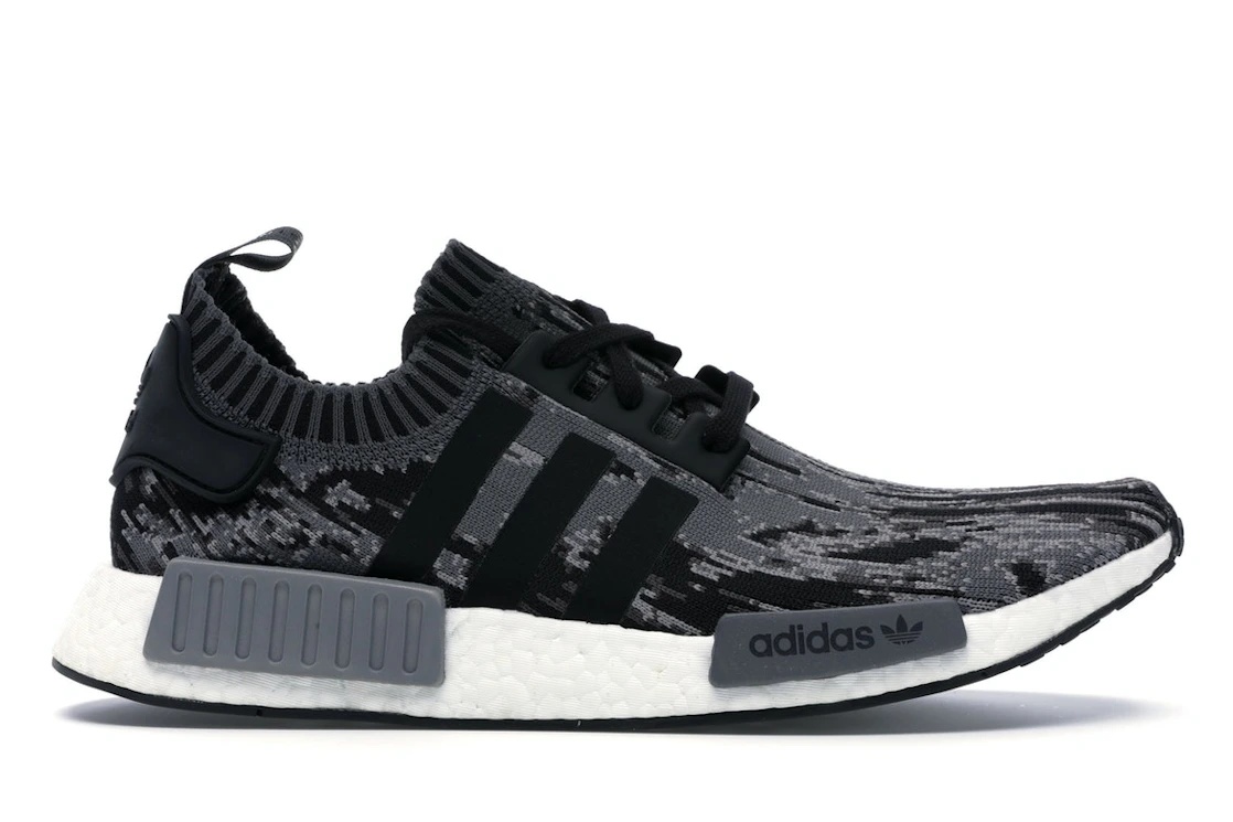 adidas NMD R1 Core Black Grey Three - 1