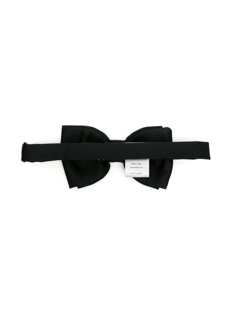 LARDINI satin-finish bow tie outlook
