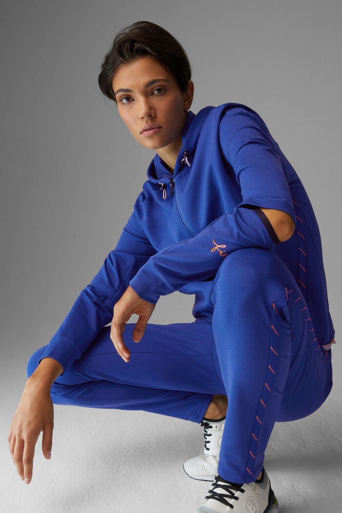 Enia Sweatshirt jacket in Royal blue - 4