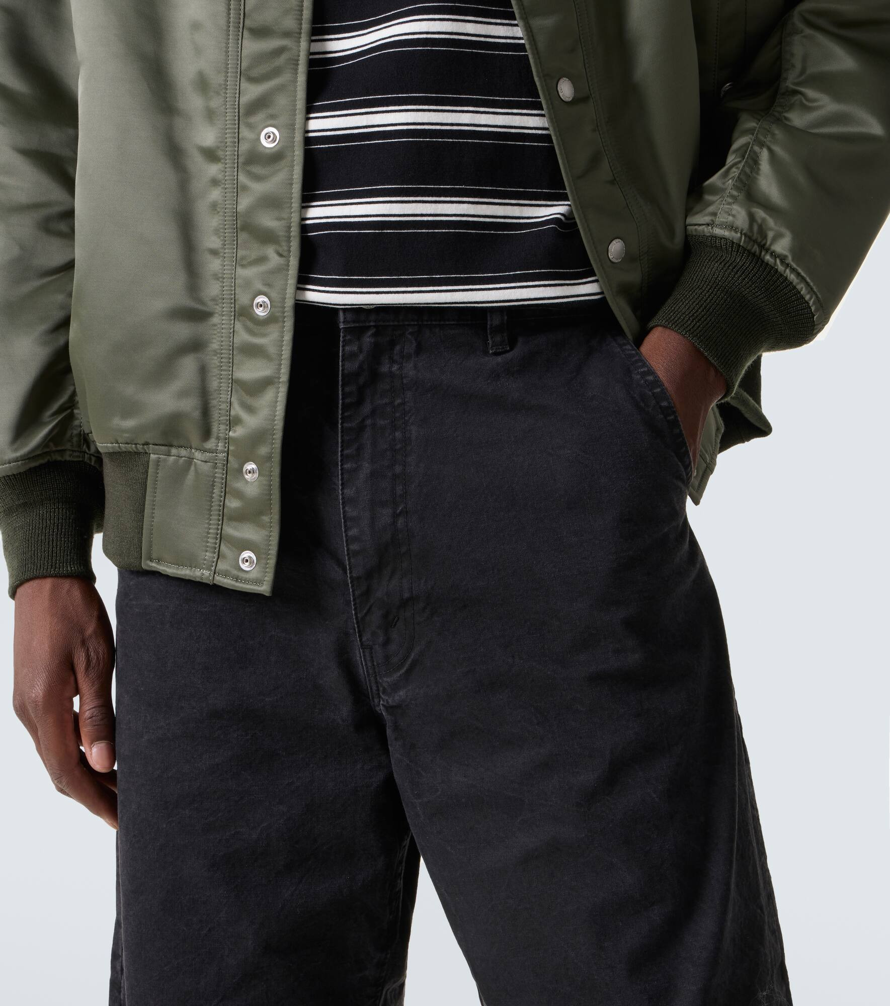 Mid-rise barrel-leg jeans - 5
