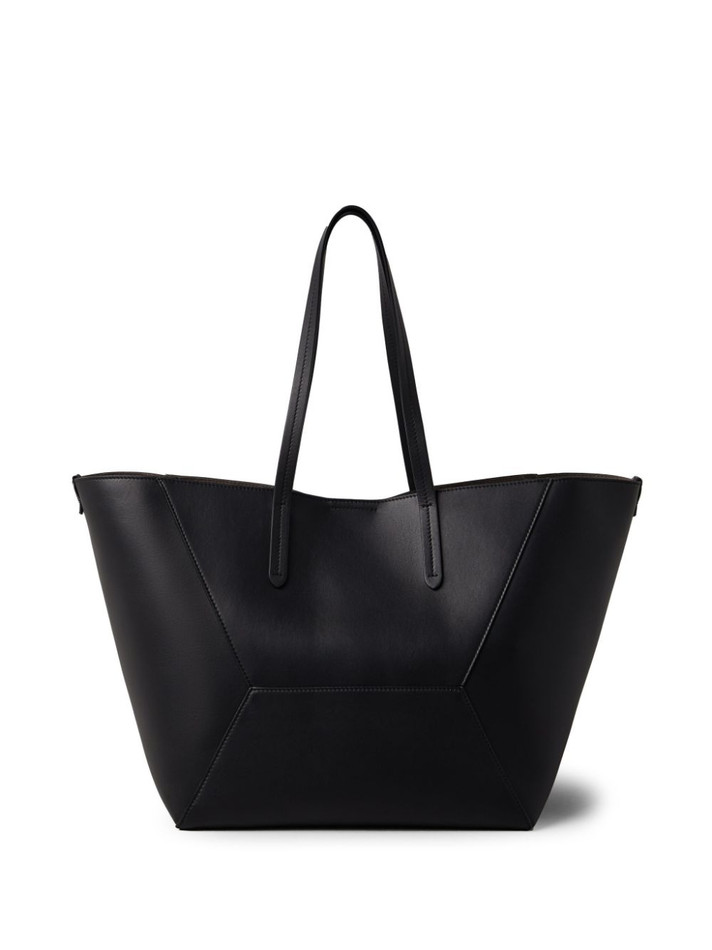 Monili chain-detail leather tote bag - 3