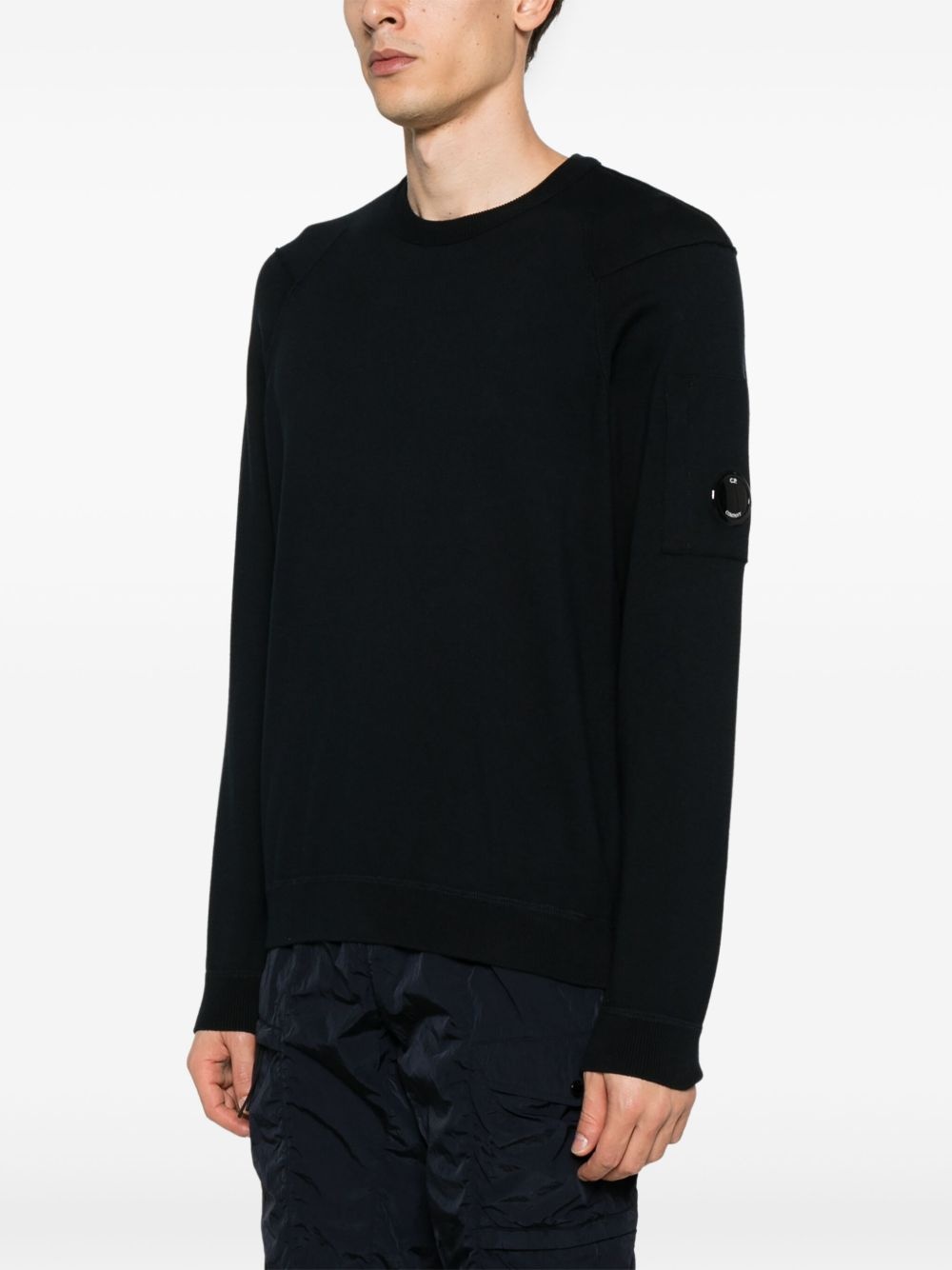 Lens-detail sweater - 3