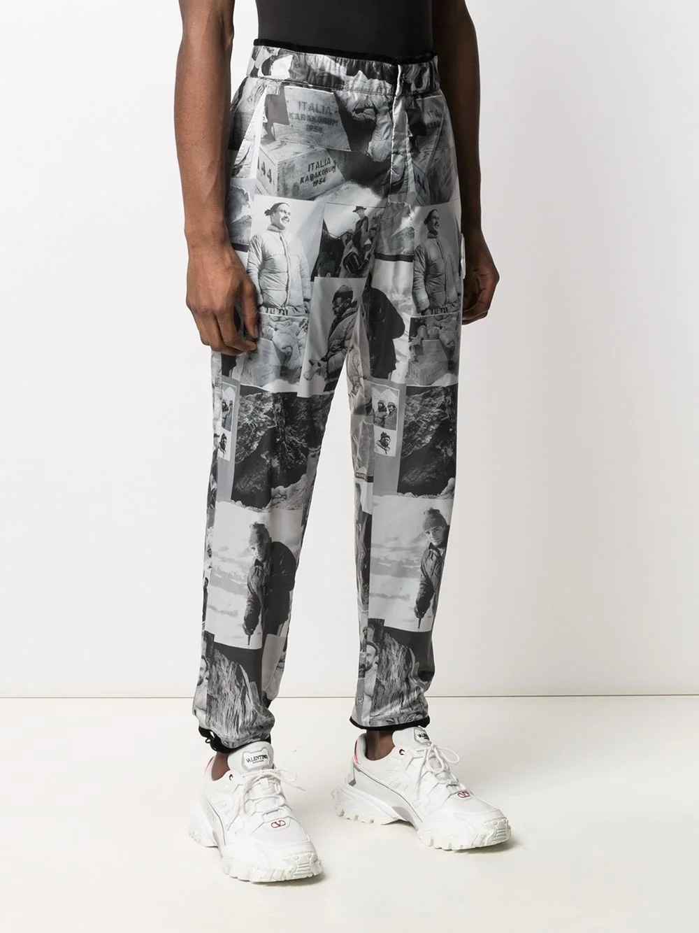 graphic-print track pants - 3