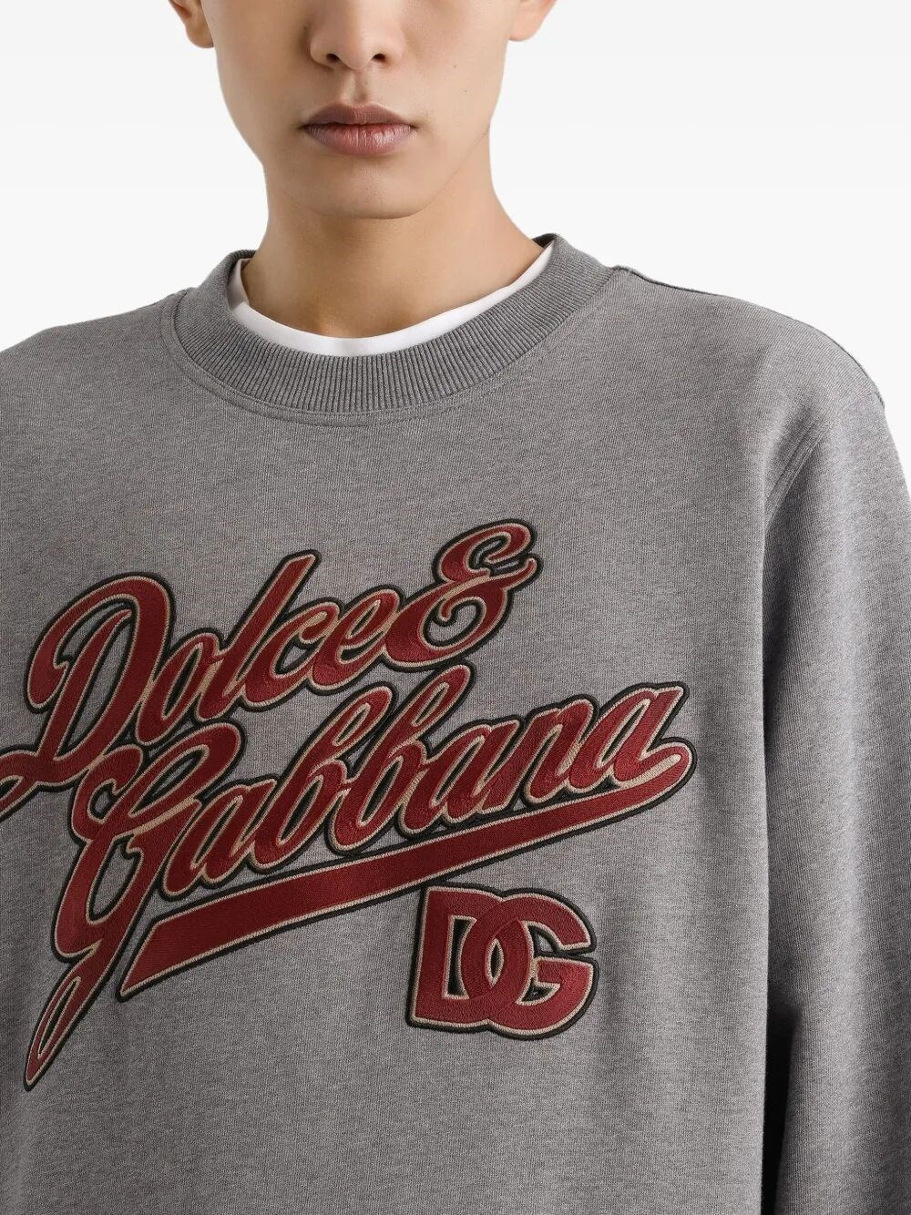 Long Sleeve Crew-Neck Sweatshirt - 3