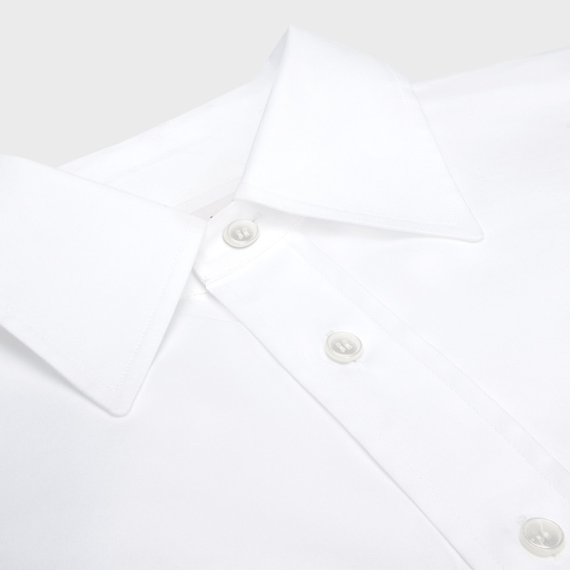 cropped shirt IN cotton poplin 3