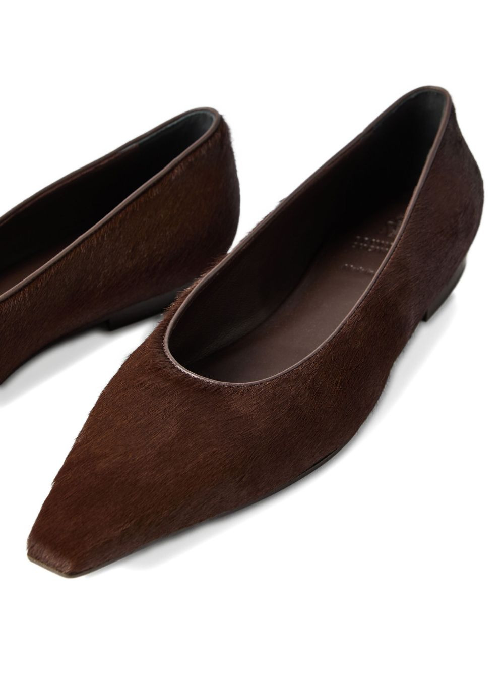 pointed-toe slip-on flats - 5