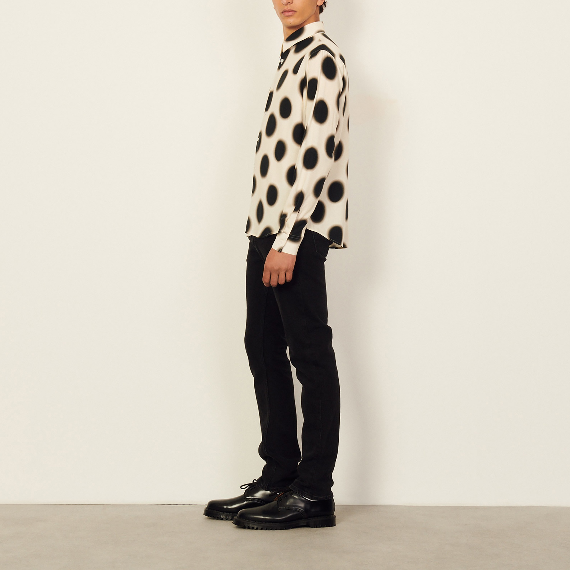 Printed viscose shirt - 4