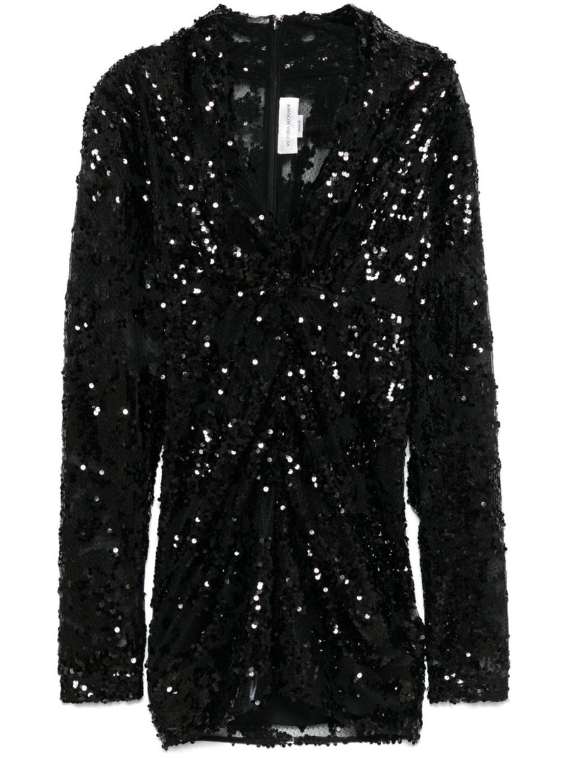 sequinned mini dress 1