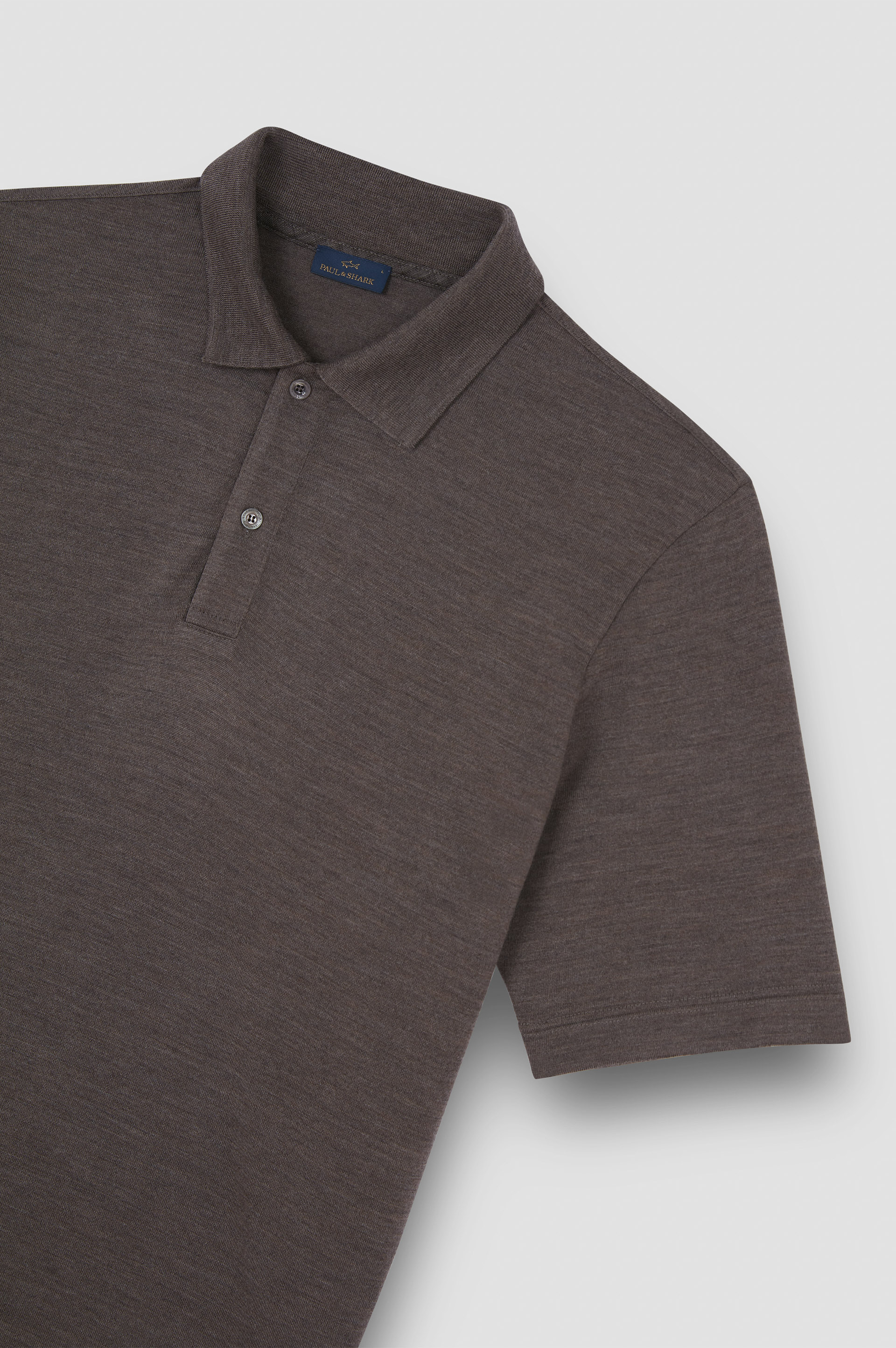 MERINO EXTRAFINE POLO SHIRT - 5