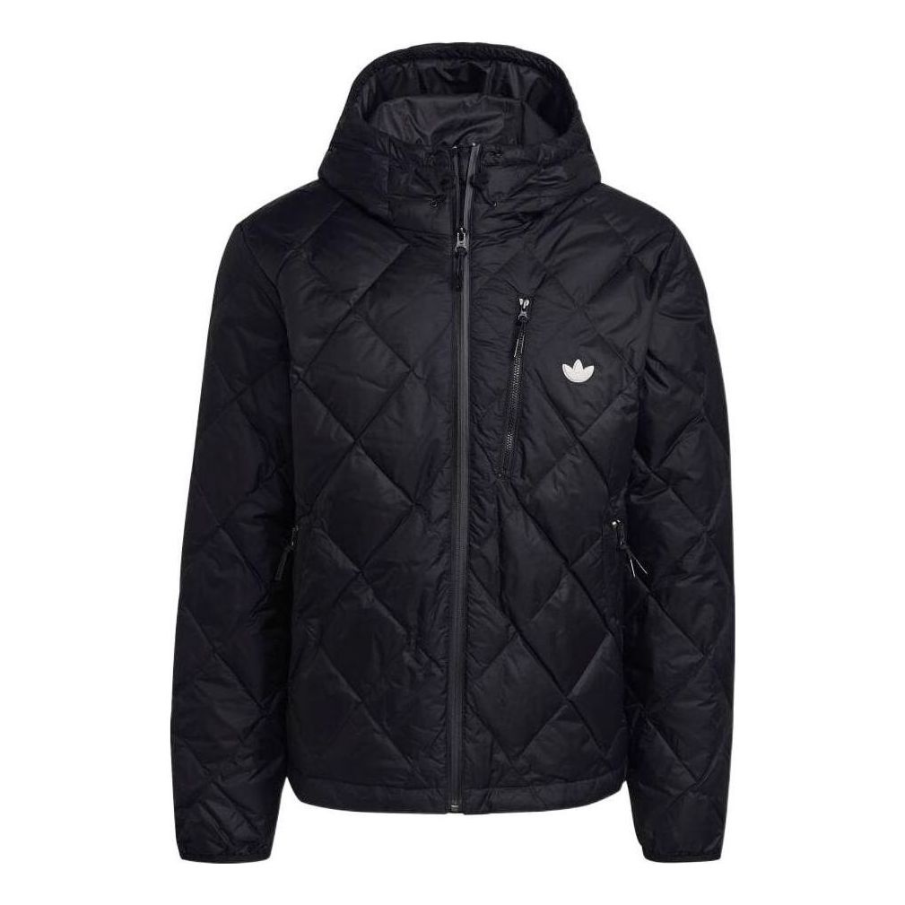 adidas Original Down Quilted Puffer Jacket 'Black' HL9205 - 1