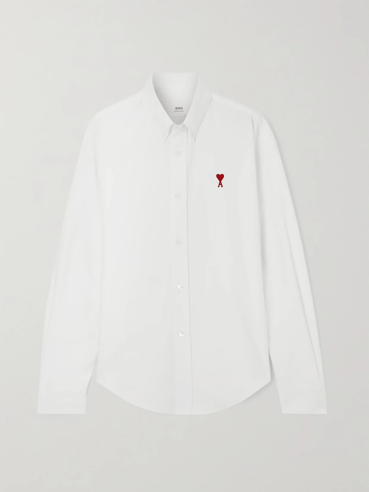 Adc Embroidered Cotton Oxford Shirt - 1