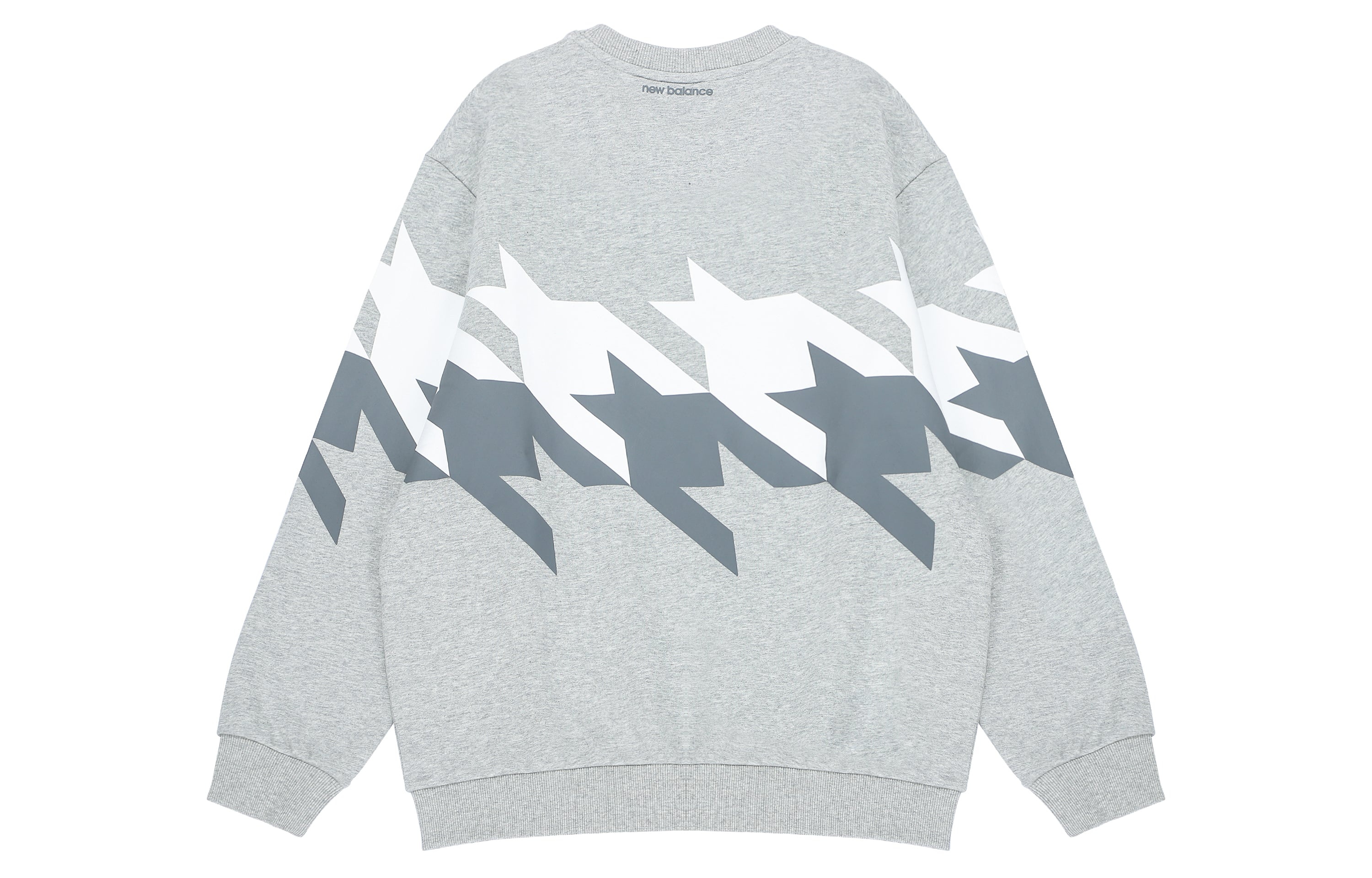 New Balance Sweatshirt 'Grey White' 5CC37253-MGR - 2