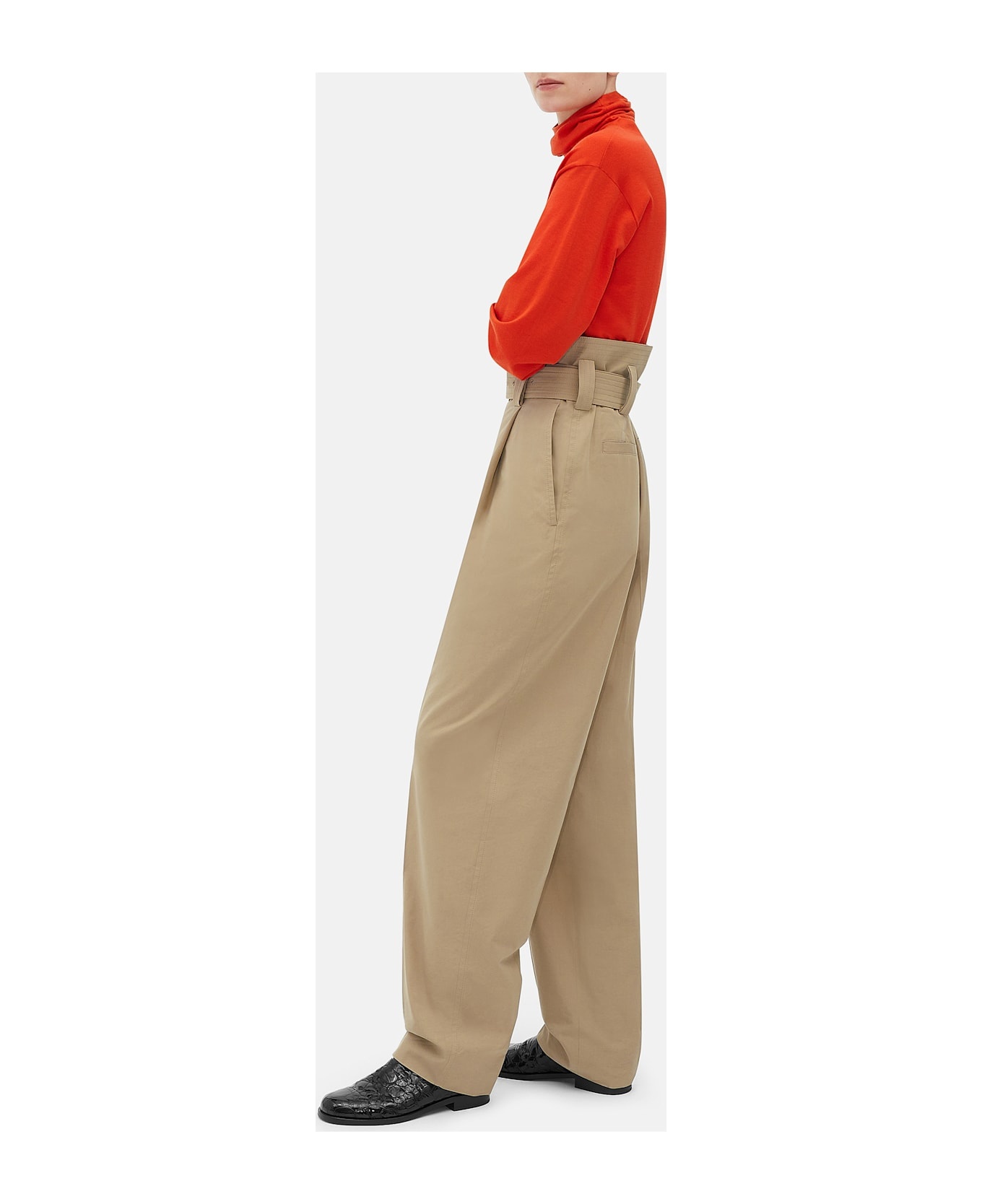 Compact Cotton Wide Leg - 2